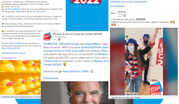 L’Élection du Service Client de l'Année l’a posté
