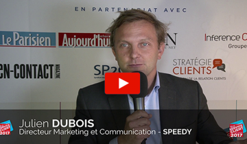 L’interview du mois : Julien DUBOIS, Directeur Marketing et communication de Speedy