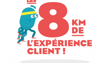 En piste pour les 8 km de l’Expérience Client  le 8 octobre 2017 !