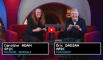 L’interview « Retro Gaming » – Caroline ADAM (SP2C) & Eric DADIAN (AFRC)